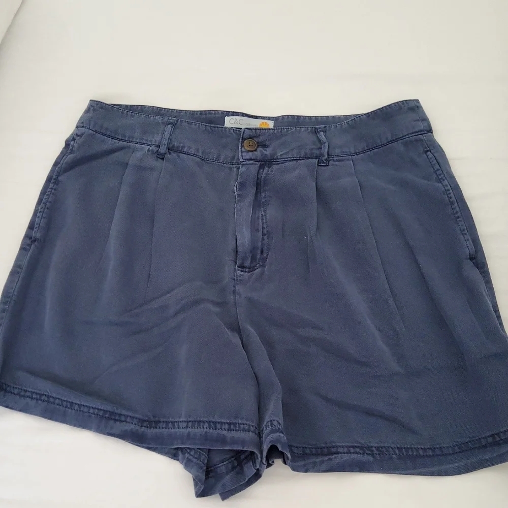 C&C California Navy Blue Shorts - Picture 3 of 7